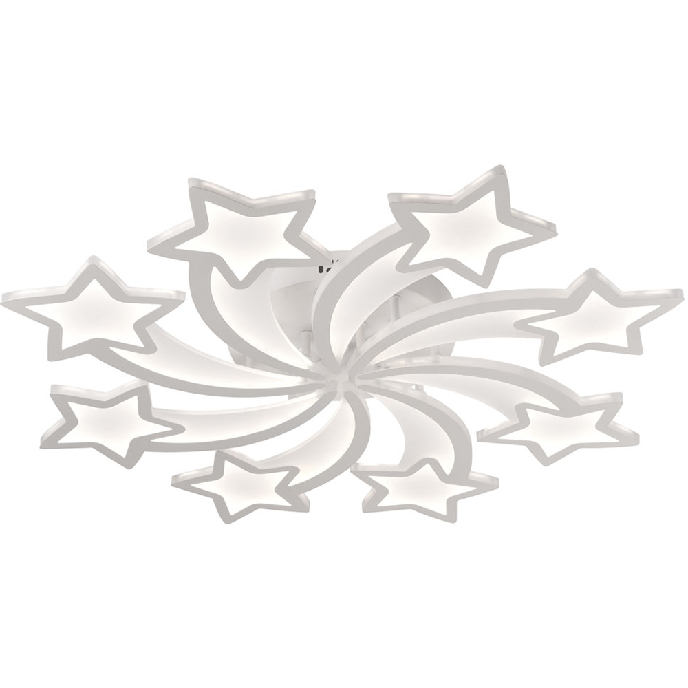 Plafoniera LED ERSTE Star, 145W, 11600lm, IP20, alb