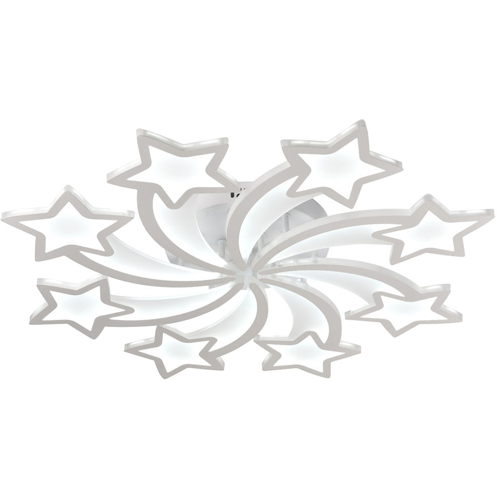 Plafoniera LED ERSTE Star, 145W, 11600lm, IP20, alb