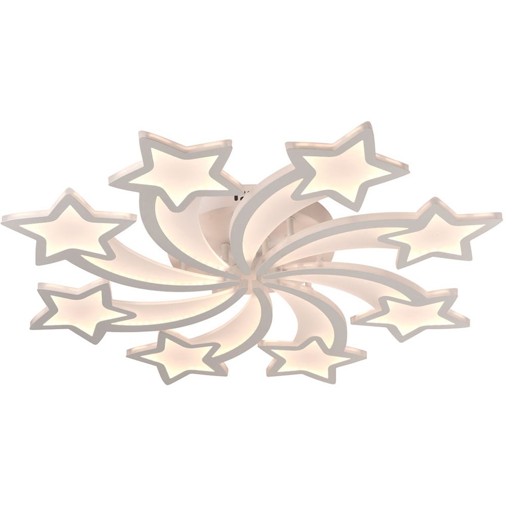 Plafoniera LED ERSTE Star, 145W, 11600lm, IP20, alb