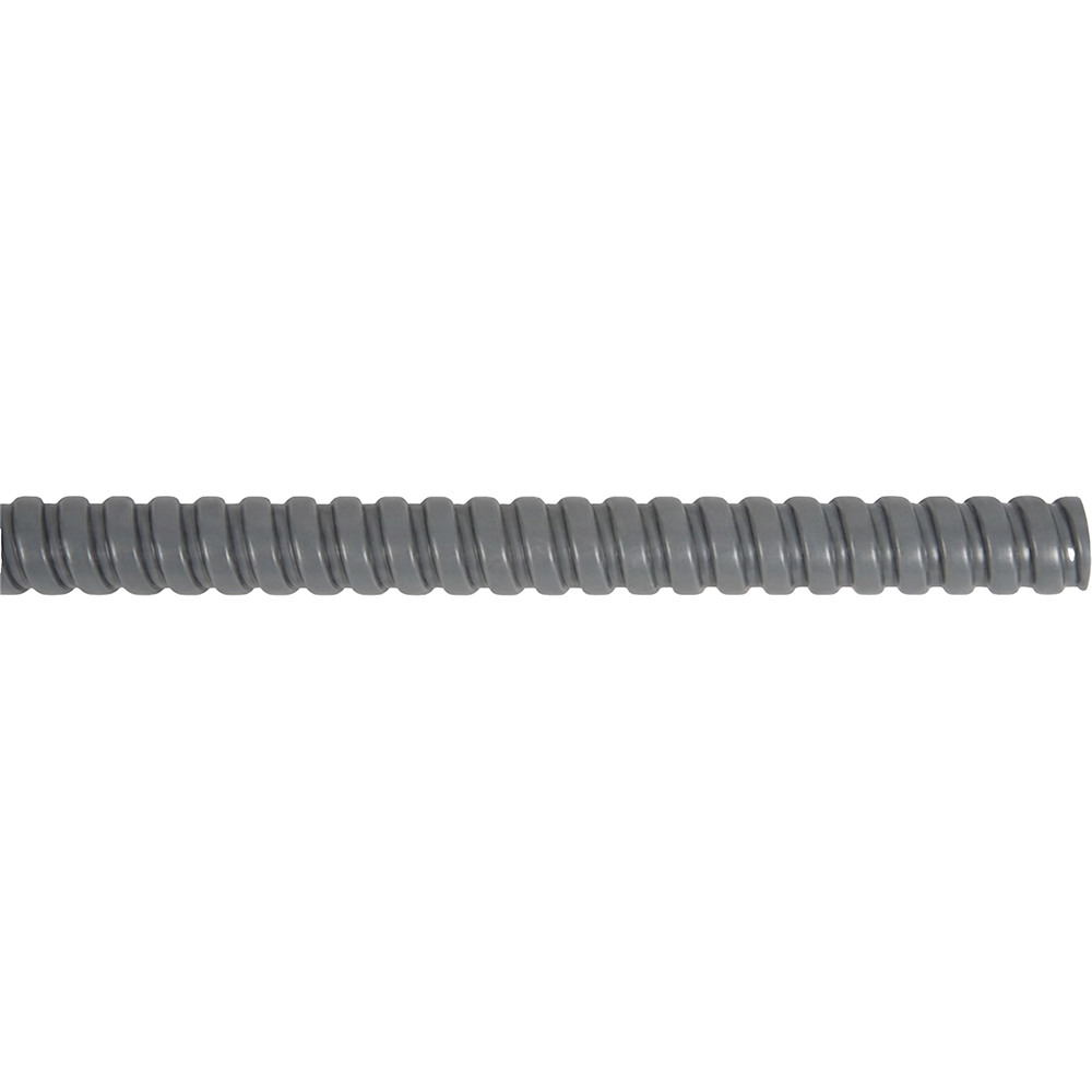 Tub flexibil metalic NOVELITE, PVC, 16mm, 50m, gri
