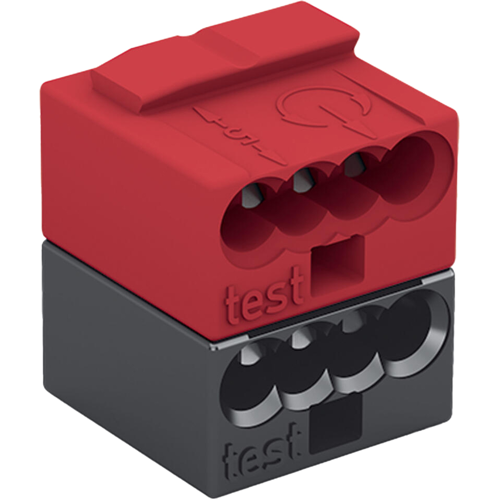 Conector WAGO 243-211, 4 fire, 0.6-0.8 mm2, 50 cleme