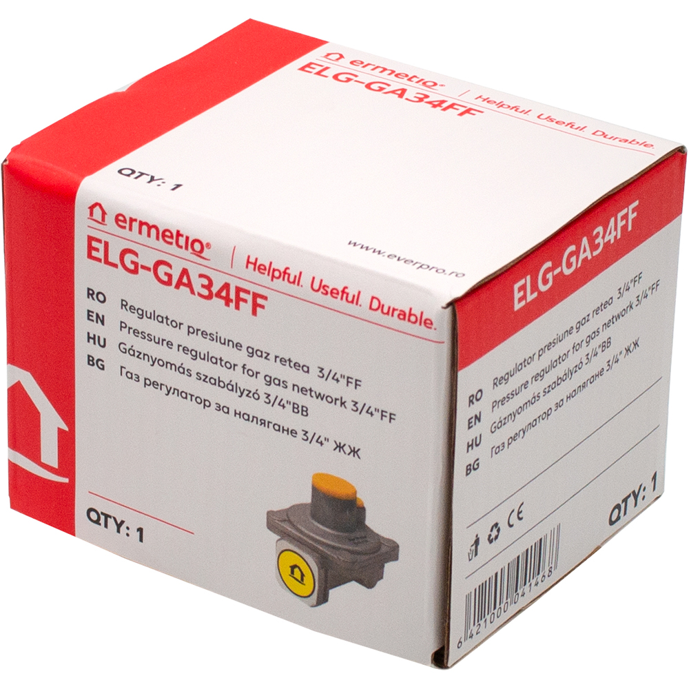 Regulator gaz 3.4, pentru aragaz