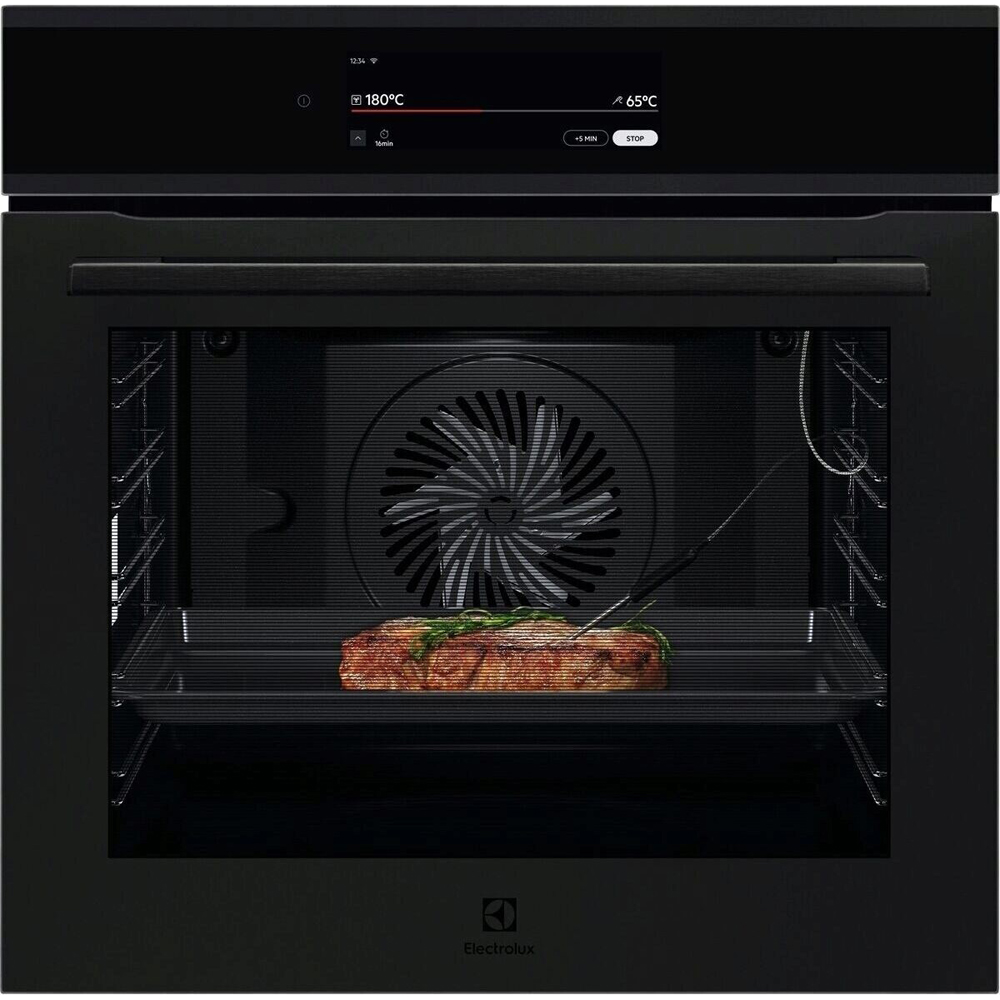 Cuptor incorporabil ELECTROLUX EOE9P3ST, Electric, Autocuratare pirolitica, 71 l, Clasa A++, Wi-Fi, negru