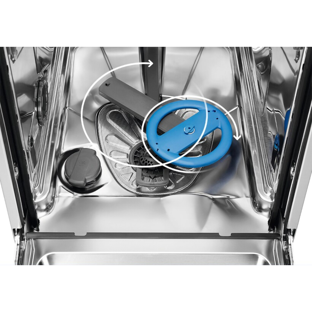 Masina de spalat vase independenta ELECTROLUX ESG88600SX, 14 seturi, 8 programe, 60 cm, Clasa A, inox