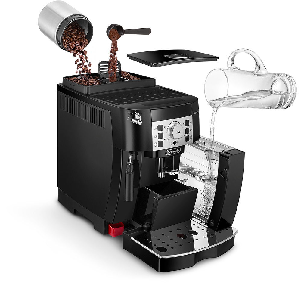 Espressor automat DELONGHI Magnifica S ECAM22.115.B, 1.8l, 1450W, 15 bar, negru