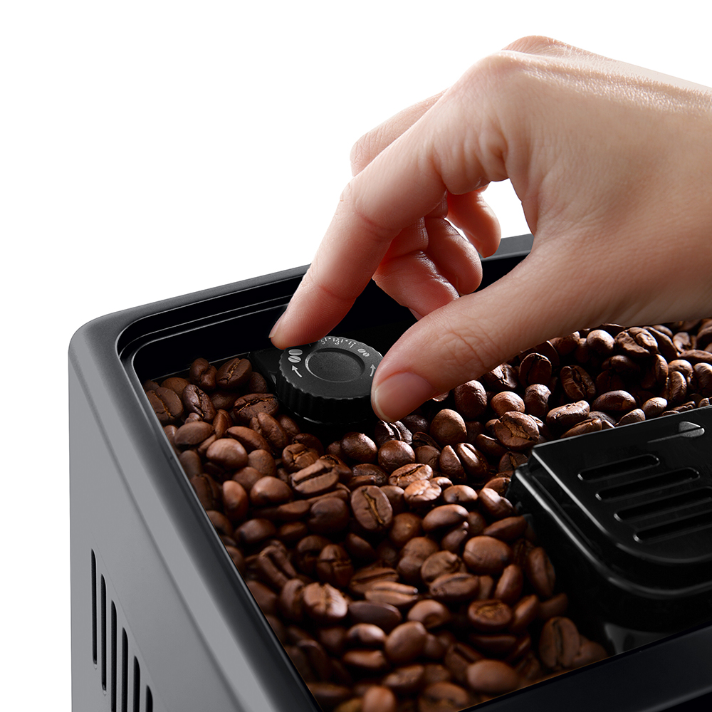 Espressor automat DELONGHI Dinamica Plus ECAM380.95.TB, 1.8l, 1450W, 15 bar, gri inchis-negru