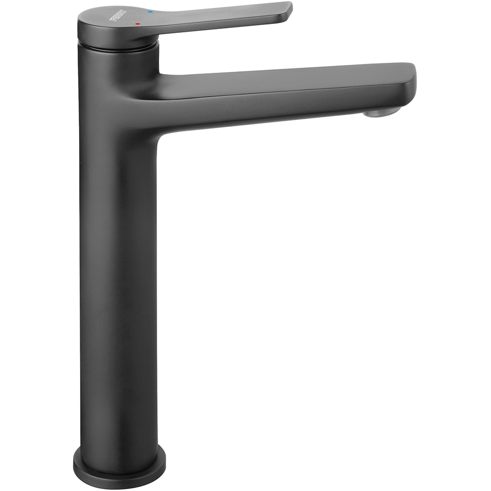 Baterie lavoar FERRO Stratos BSC2LBL, alama sanitara, negru