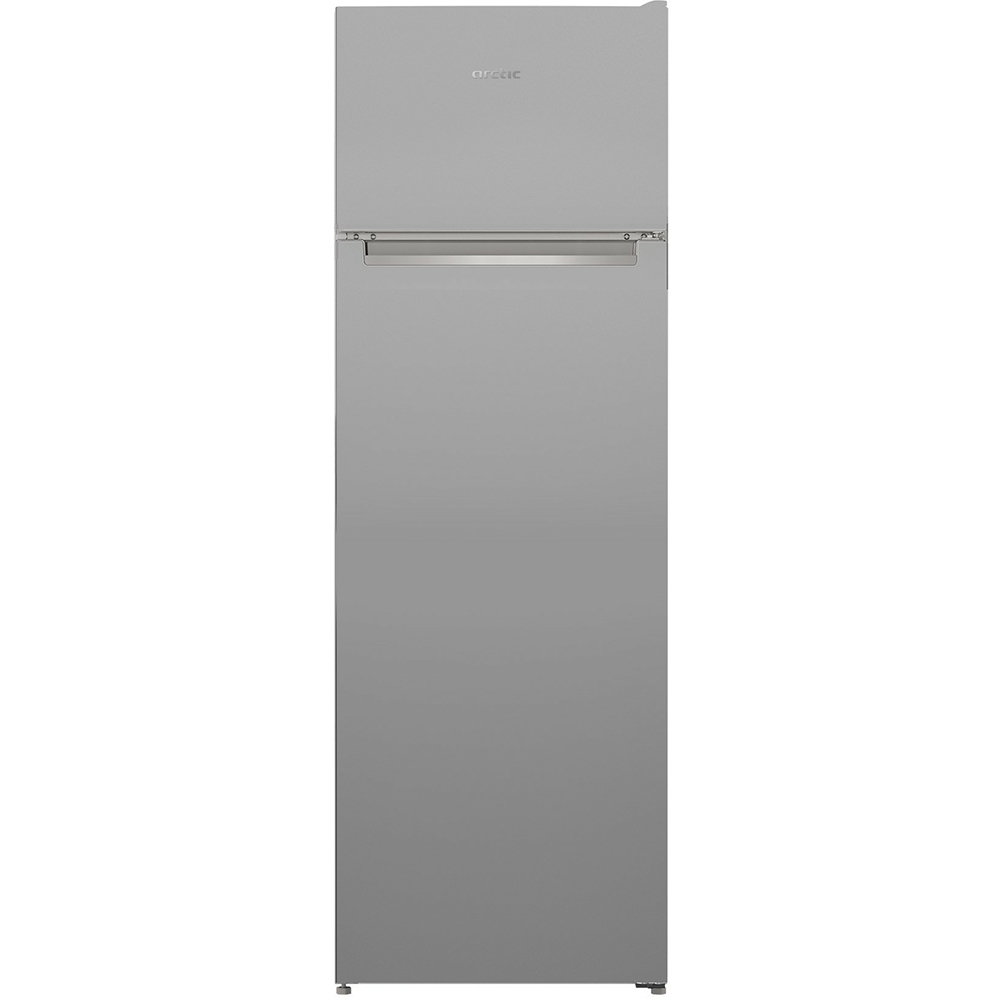 Frigider cu doua usi ARCTIC AD54280M40S, 250 l, H 160.6 cm, Clasa E, argintiu