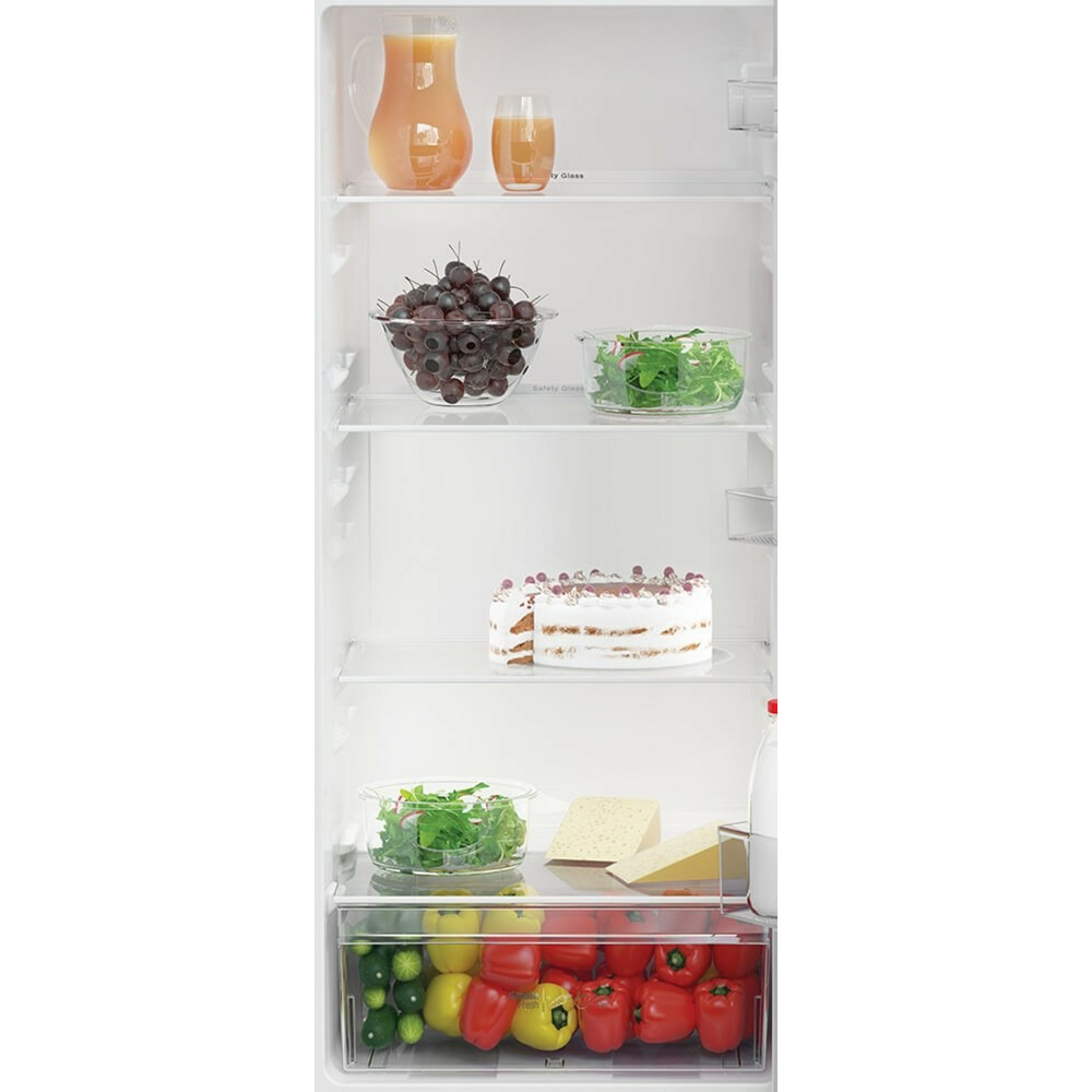 Frigider cu doua usi ARCTIC AD54280M40S, 250 l, H 160.6 cm, Clasa E, argintiu
