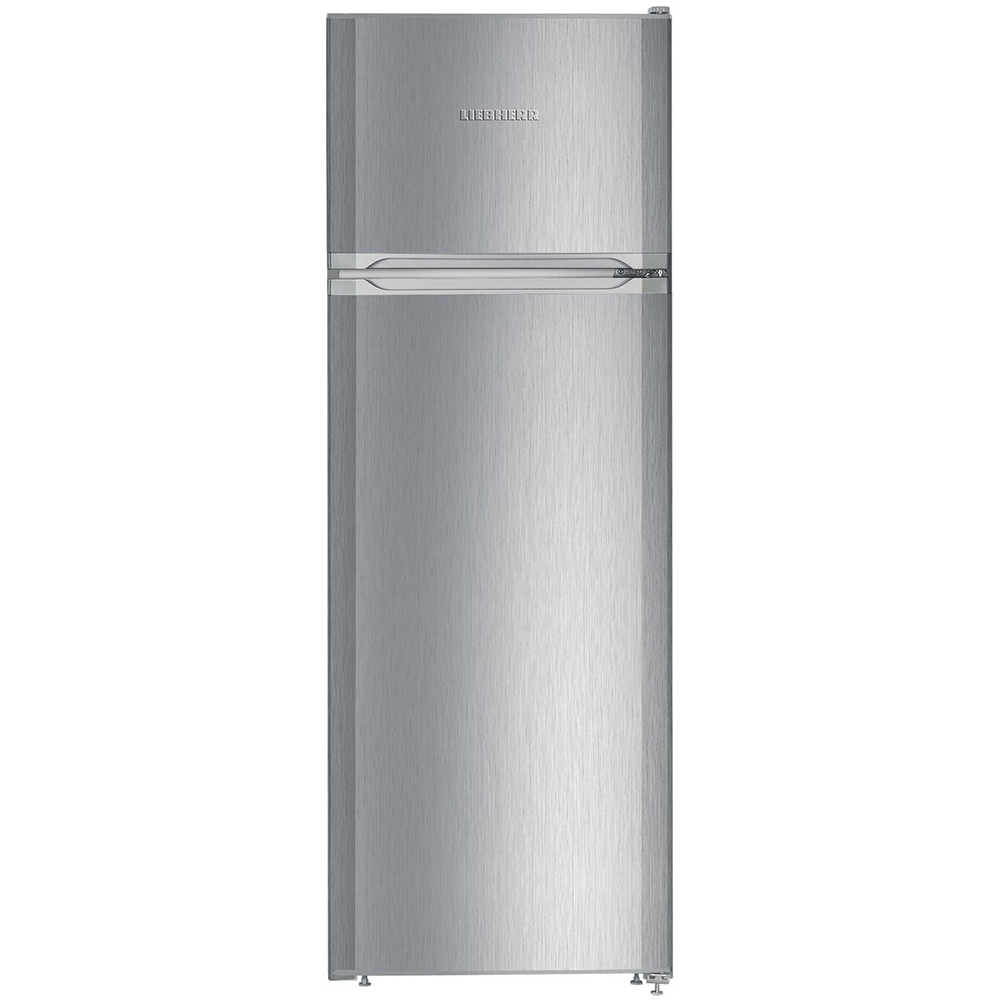 Frigider cu doua usi LIEBHERR GKle 1655-6, Smart Frost, 271 l, H 157 cm, Clasa E, argintiu