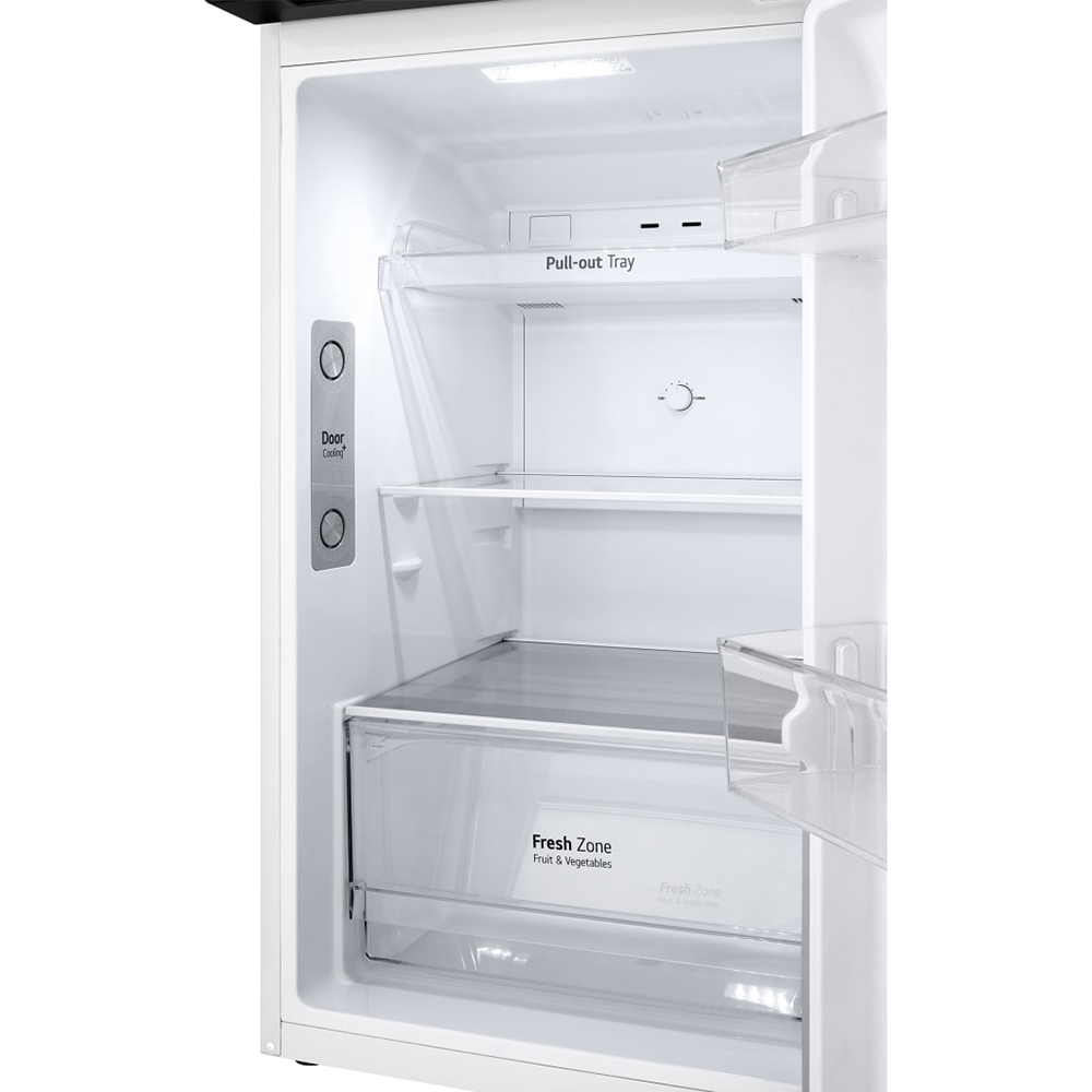 Frigider cu doua usi LG GTBV22SWGKD, Total No Frost, 217 l, H 145 cm, Clasa E, alb