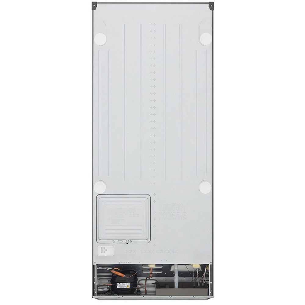 Frigider cu doua usi LG GTBV36PZGKD, No Frost, 395 l, H 176 cm, Clasa E, argintiu
