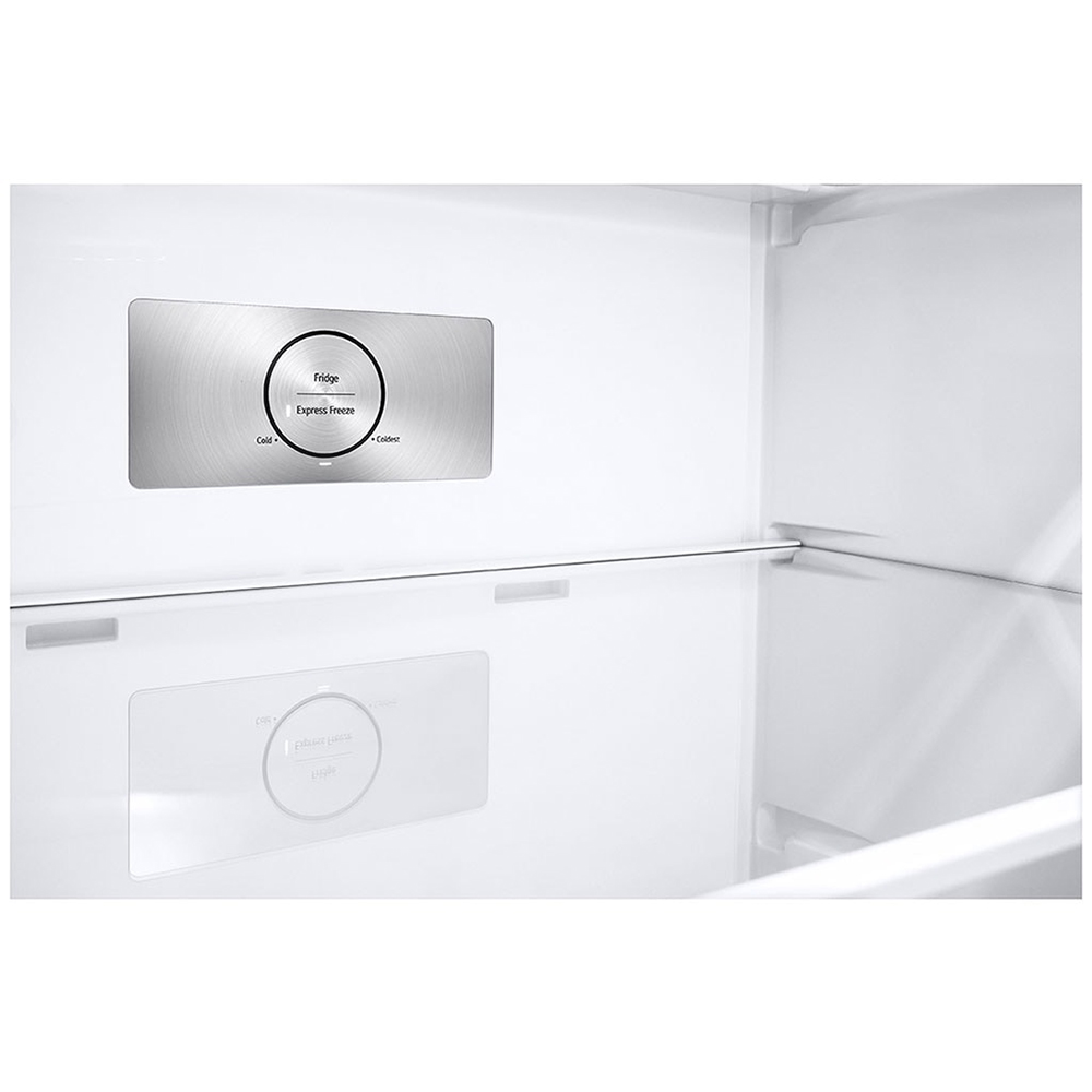 Frigider cu doua usi LG GTBV36PZGKD, No Frost, 395 l, H 176 cm, Clasa E, argintiu