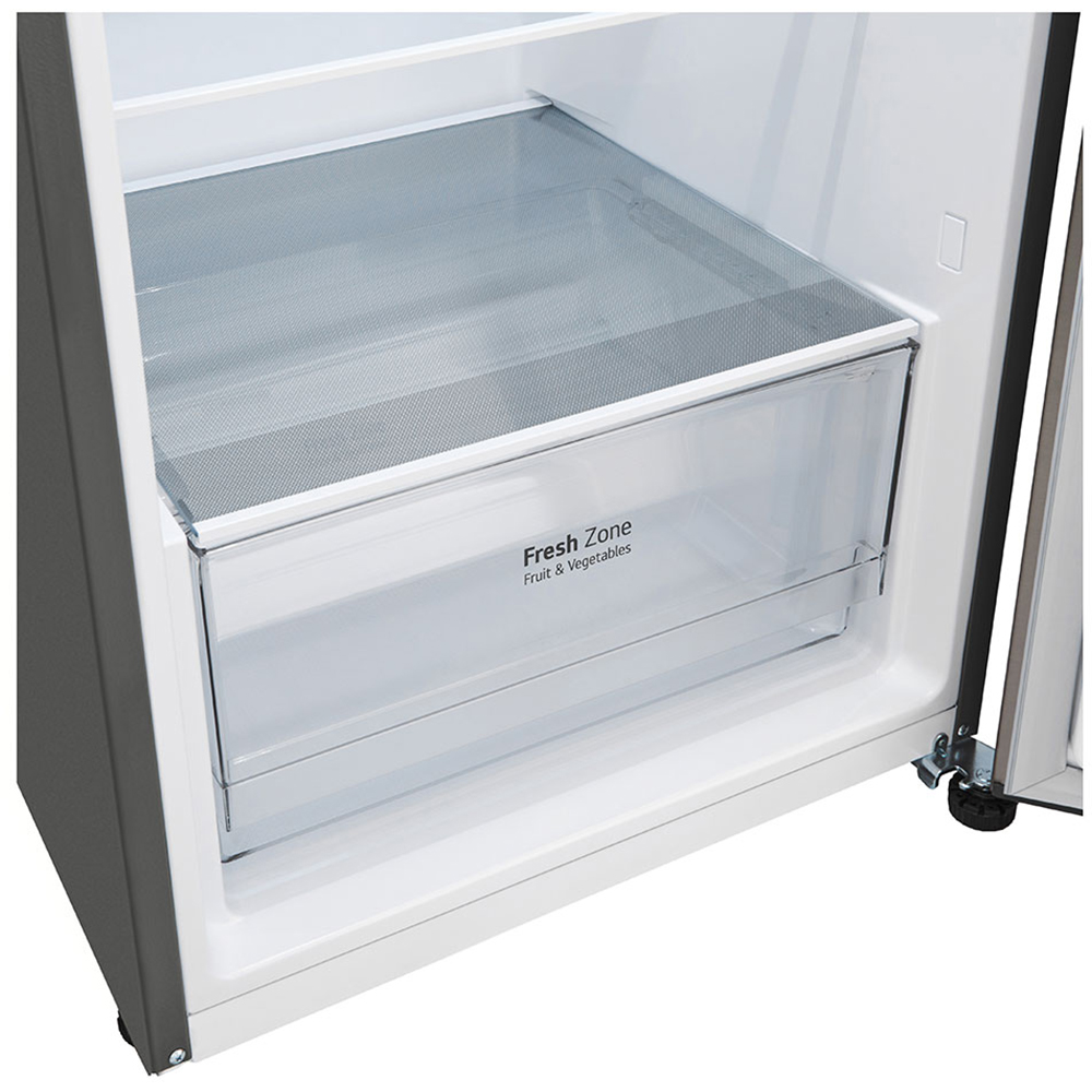Frigider cu doua usi LG GTBV38PZGKD, No Frost, 335 l, H 172 cm, Clasa E, argintiu