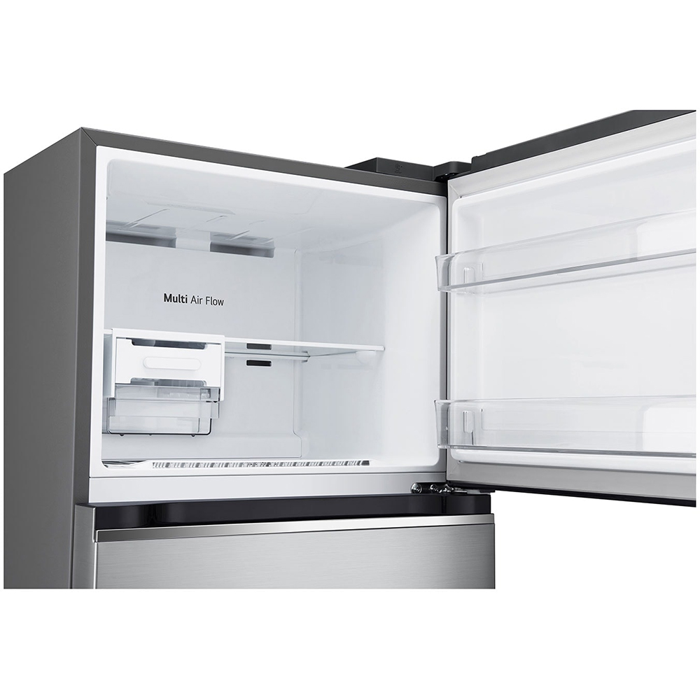 Frigider cu doua usi LG GTBV38PZGKD, No Frost, 335 l, H 172 cm, Clasa E, argintiu