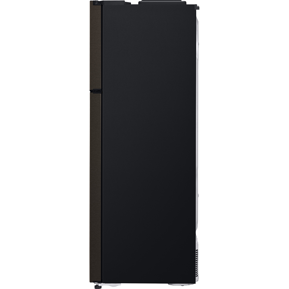 Frigider cu doua usi LG GTF744BLPED, No Frost, 509 l, H 180 cm, Clasa E, Dozator apa, negru