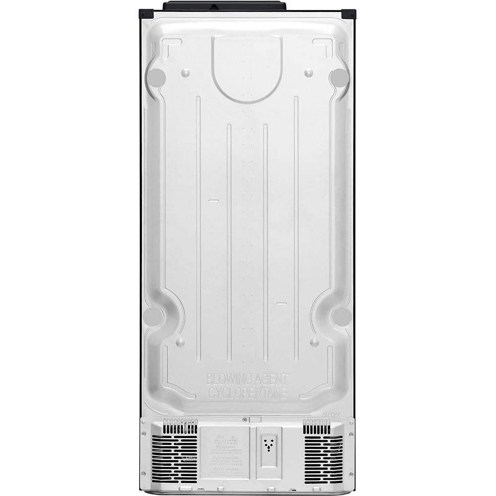 Frigider cu doua usi LG GTF744BLPED, No Frost, 509 l, H 180 cm, Clasa E, Dozator apa, negru