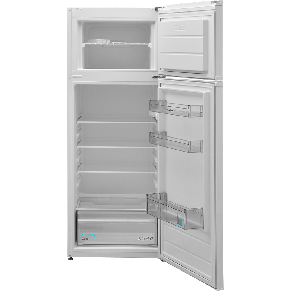 Frigider cu doua usi SHARP SJ-FTB01ITXWE-EU, 213 l, H 145 cm, Clasa E, alb