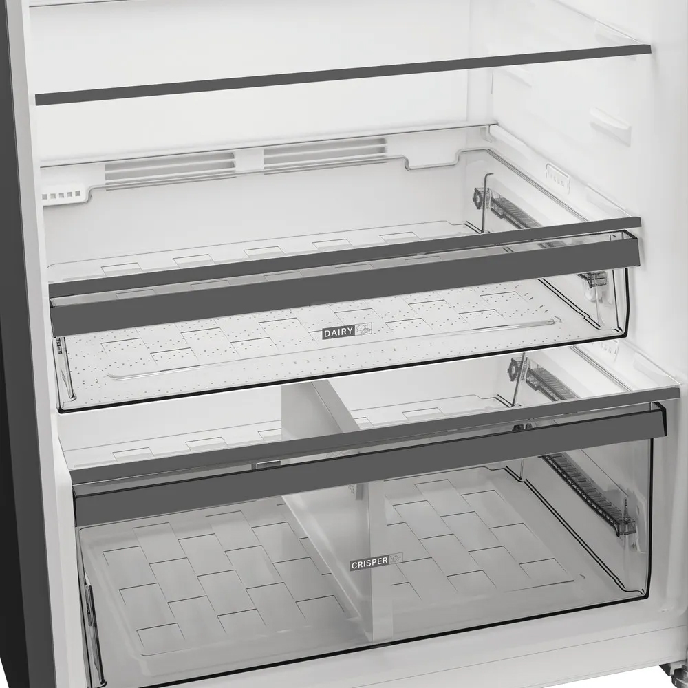 Frigider cu doua usi WHIRLPOOL WHD2 6472 X4E, No Frost, 477 l, H 186.5 cm, Clasa E, inox