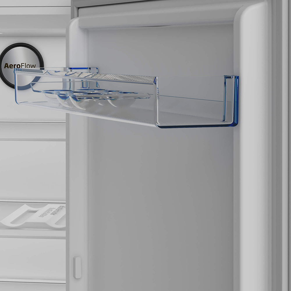 Frigider cu o usa BEKO B1RMLNE444W, No Frost, 365 l, H 186.5 cm, Clasa E, alb
