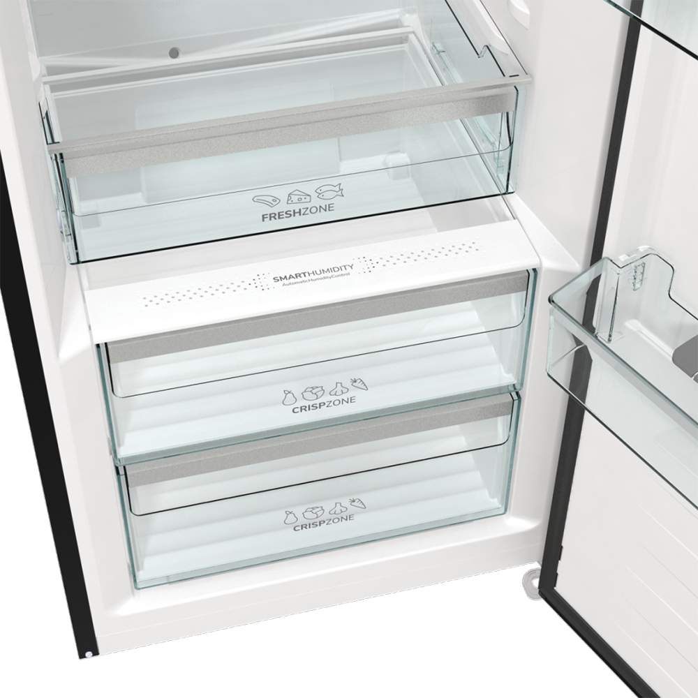 Frigider cu o usa GORENJE R619EABK6, 398 l, H 185 cm, Clasa E, negru