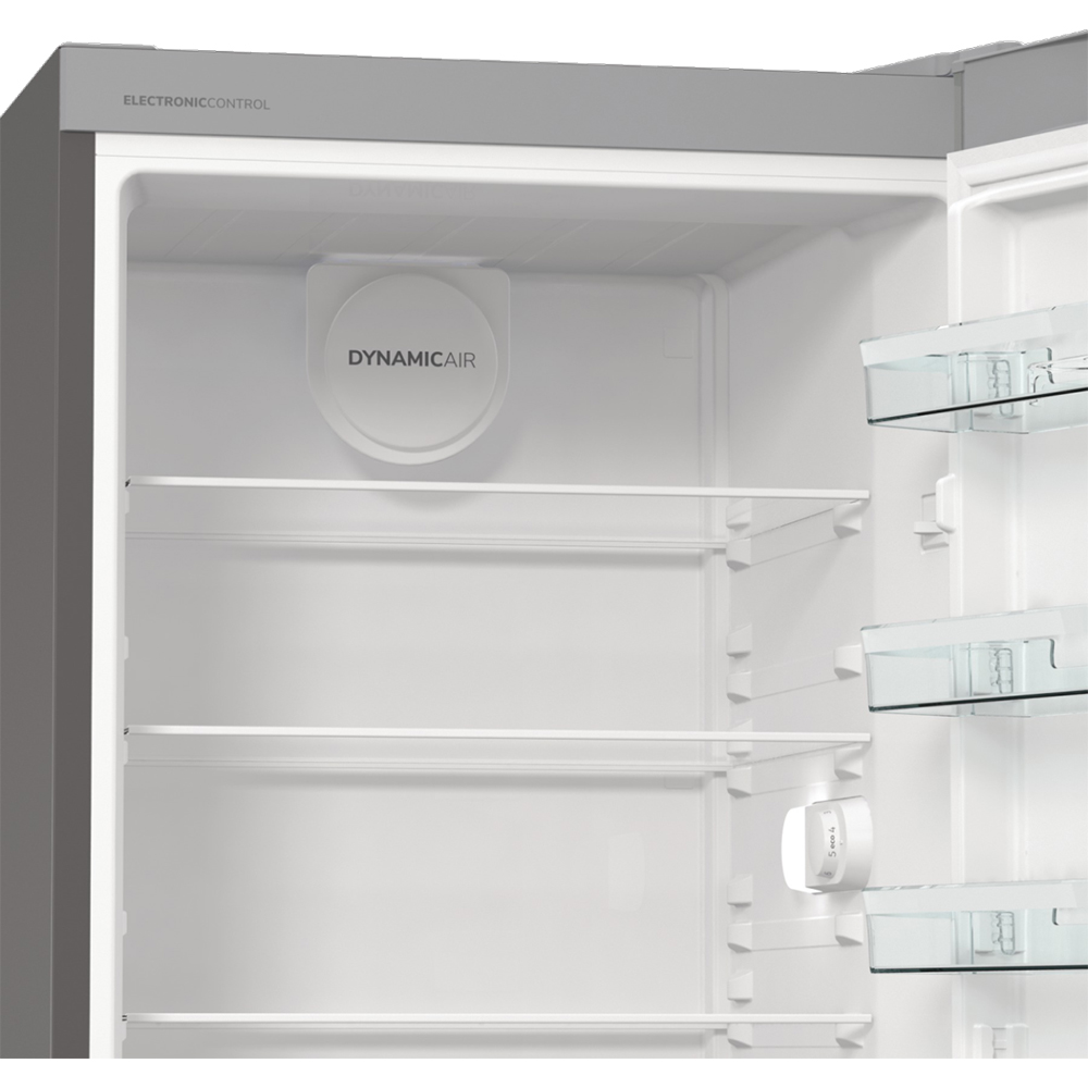 Frigider cu o usa GORENJE R619EES5, 398 l, H 185 cm, Clasa E, argintiu
