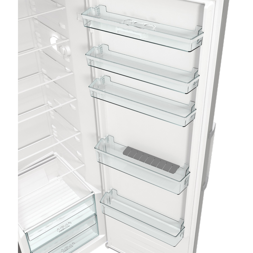 Frigider cu o usa GORENJE R619EES5, 398 l, H 185 cm, Clasa E, argintiu