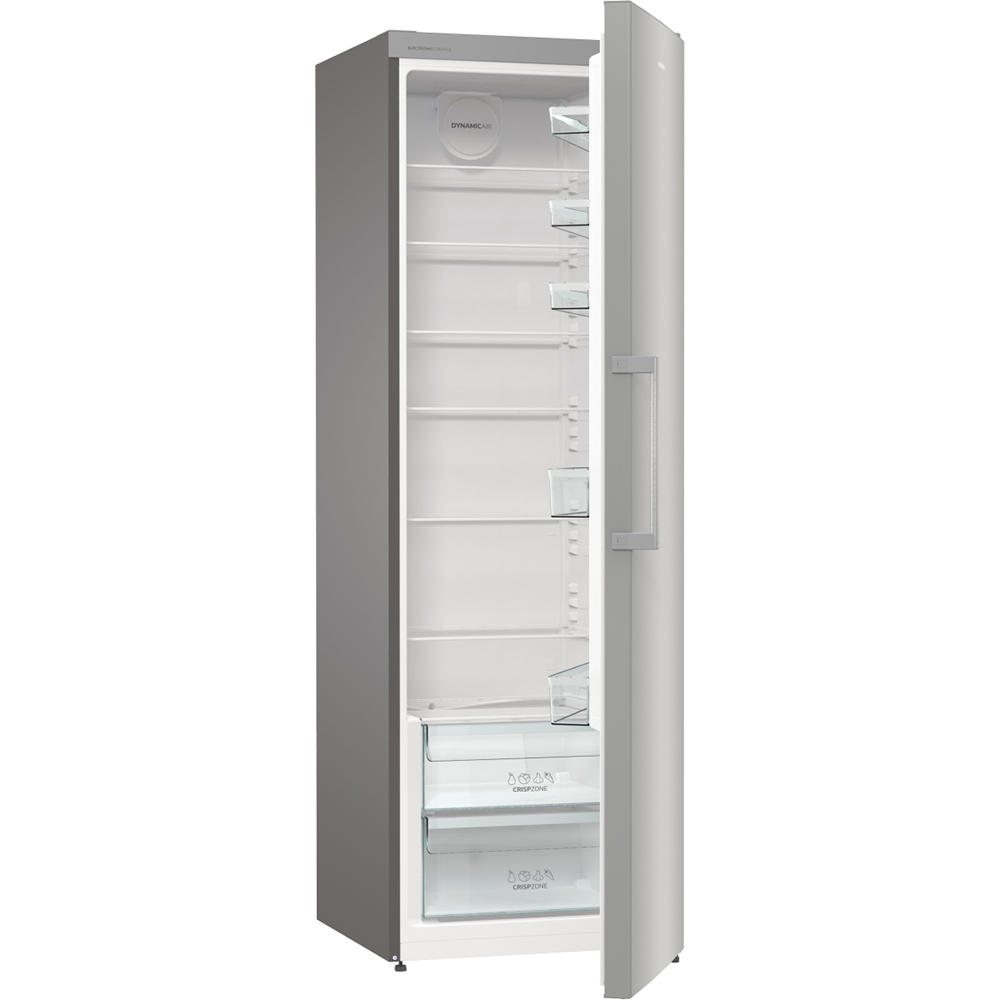 Frigider cu o usa GORENJE R619EES5, 398 l, H 185 cm, Clasa E, argintiu