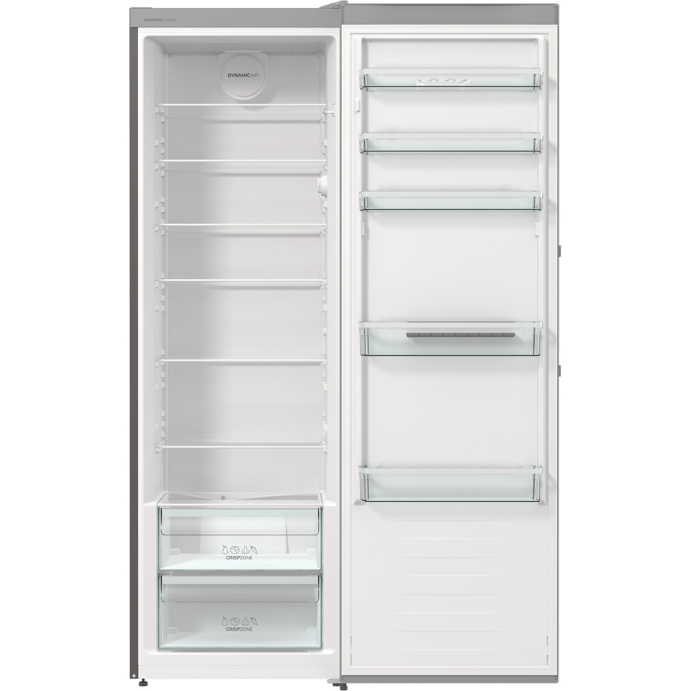 Frigider cu o usa GORENJE R619EES5, 398 l, H 185 cm, Clasa E, argintiu