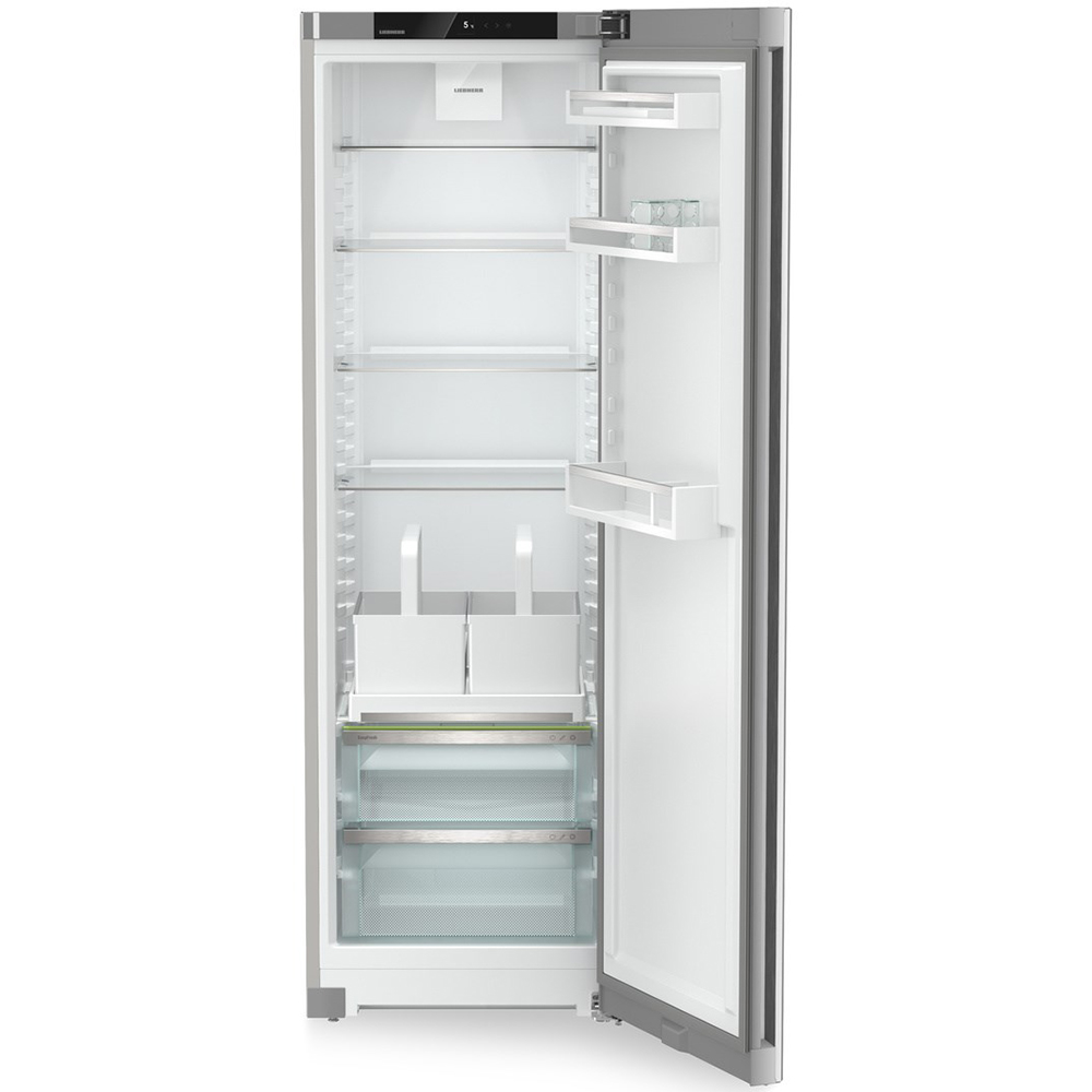 Frigider cu o usa LIEBHERR RDsfd 5220 Plus, 400 l, H 185.5 cm, Clasa D, argintiu