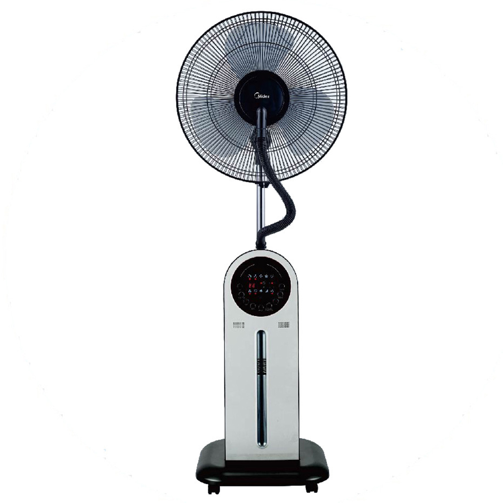 Ventilator cu pulverizare MIDEA FS40-13QRA, silentios, timer, functie ionizare, racire eficiente cu efect de ceata, 3 trepte de viteza, 1.8L, 95W, gri