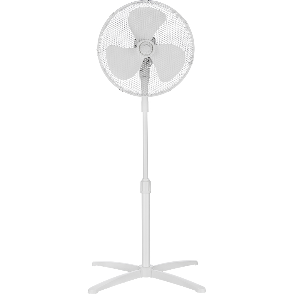 Ventilator cu picior MIDEA FS40-21M, 50 cm diametru, 3 trepte de viteza, 40W, alb