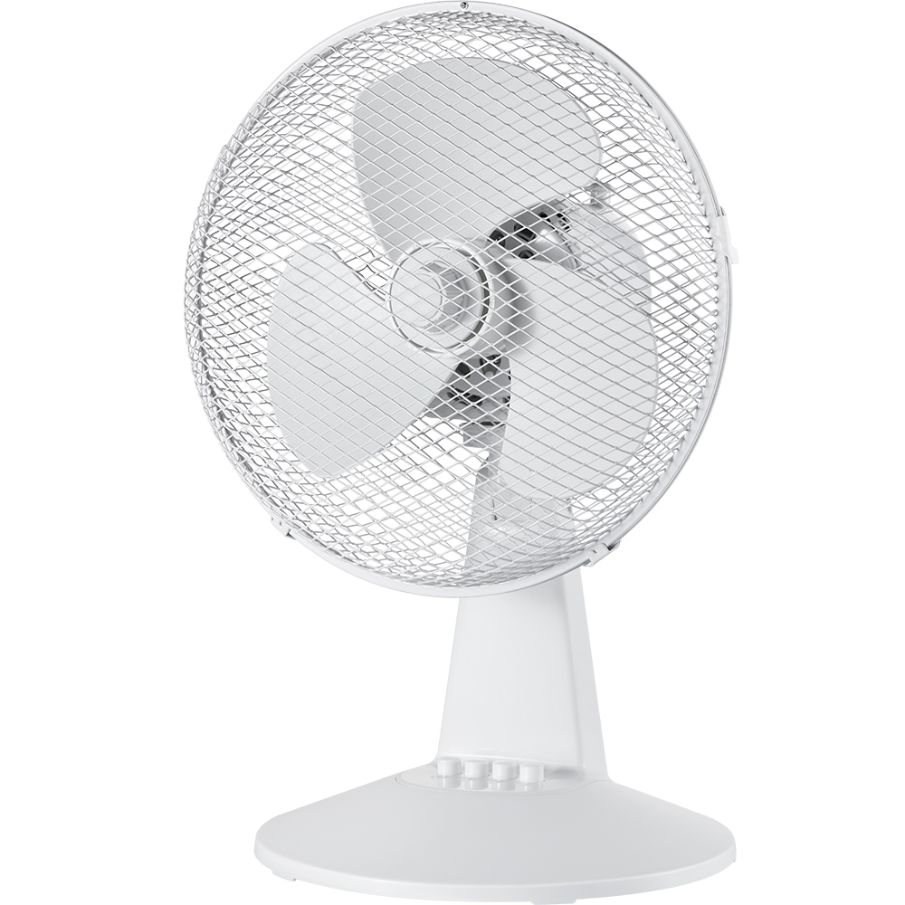 Ventilator de masa MIDEA FT30-21M, 30 cm diametru, 3 trepte de viteza, 30W, alb