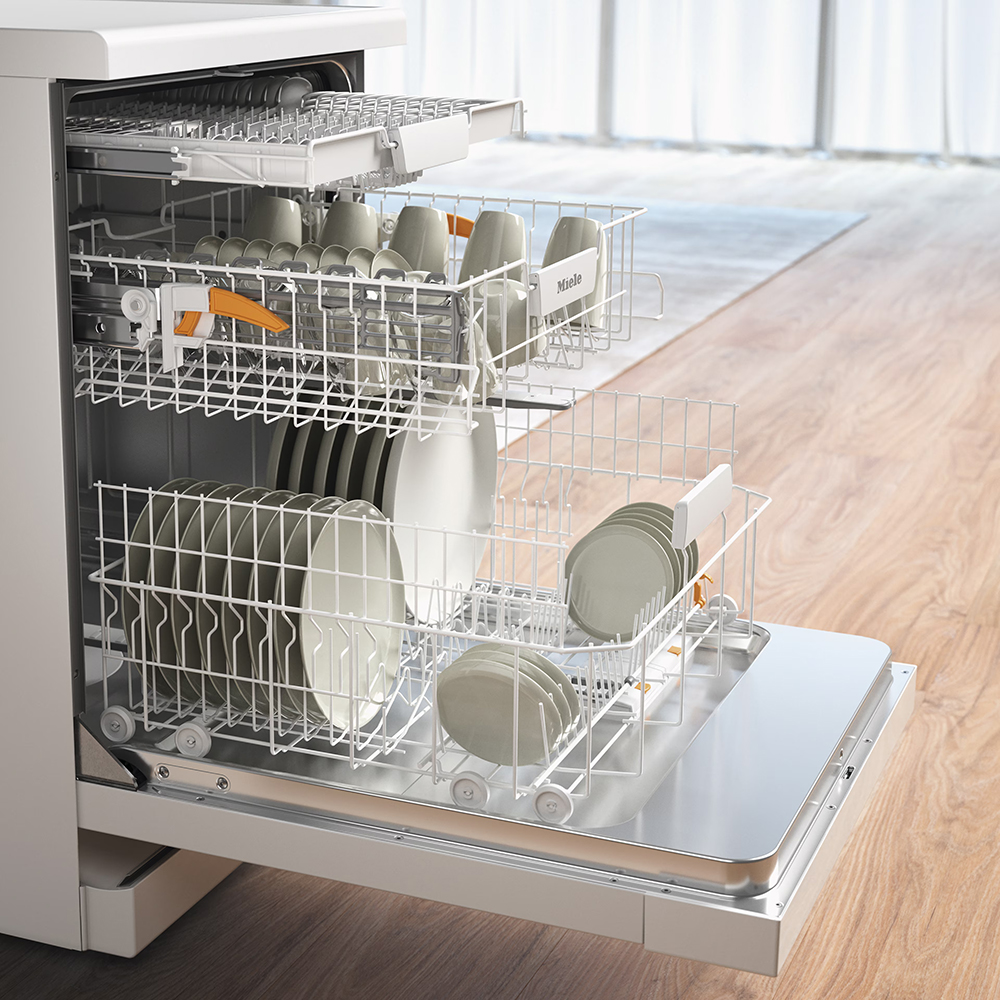 Masina de spalat vase independenta MIELE G 5611 SC Active, 14 seturi, 5 programe, 60 cm, Clasa A, alb