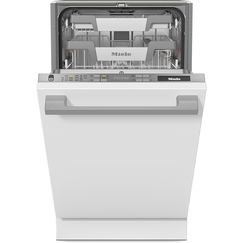 Masina de spalat vase incorporabila MIELE G 5790 SCVi SL, 9 seturi, 7 programe, 45 cm, Clasa C, panou comanda inox