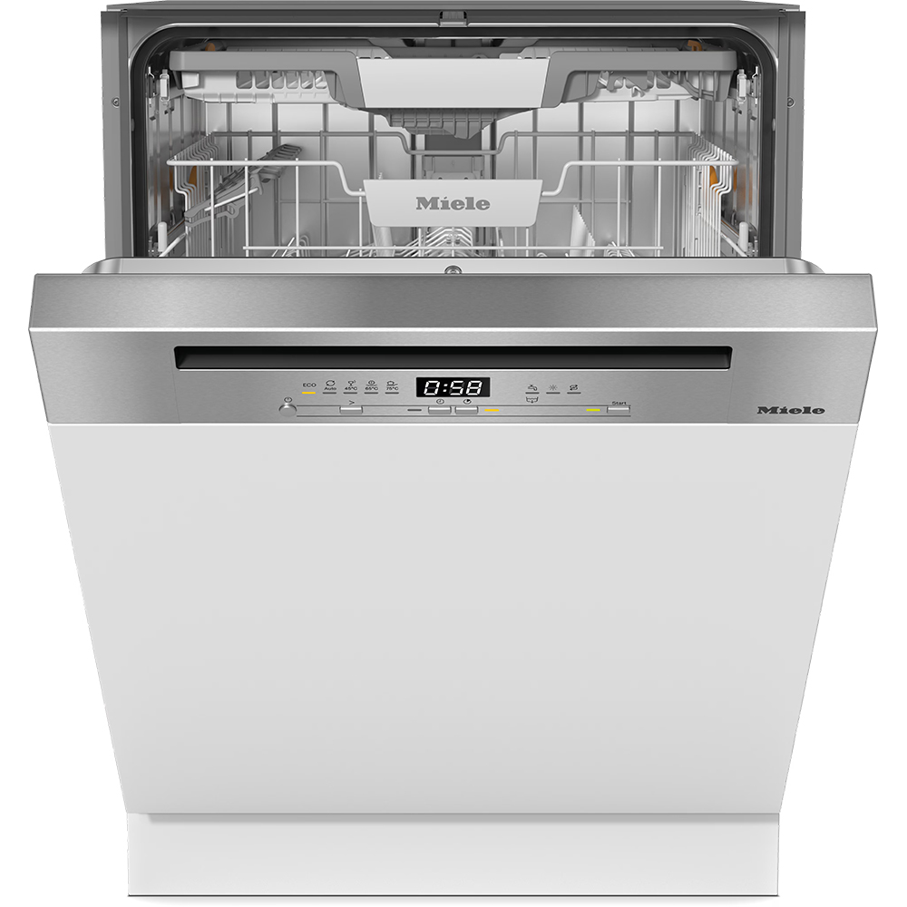 Masina de spalat vase semi-incorporabila MIELE G 5811 SCi ED Active Plus, 14 seturi, 5 programe, Clasa A, panou comanda inox