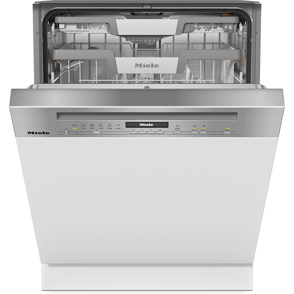 Masina de spalat vase semi-incorporabila MIELE G 7040 SCi AutoDos, 14 seturi, 5 programe, 60 cm, Clasa A, inox