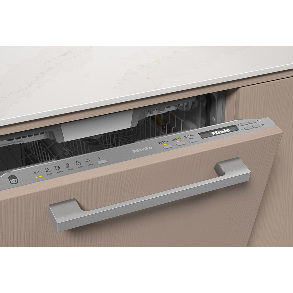 Masina de spalat vase incorporabila MIELE G 7380 SCVi FF, 14 seturi, 5 programe, 60 cm, Clasa A, panou comanda inox