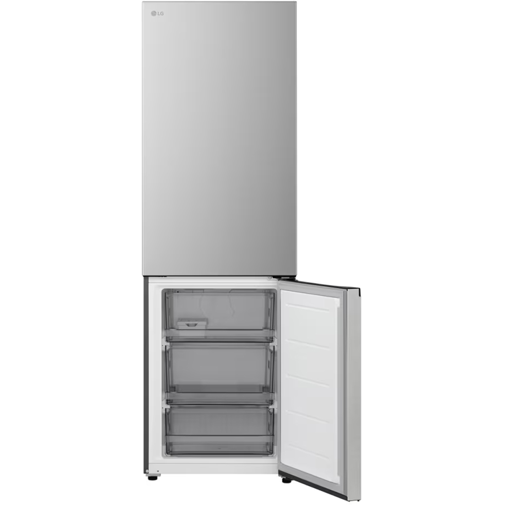Combina frigorifica LG GBBS312APY, No Frost, 333 l, H 186 cm, Clasa A, ThinQ, argintiu