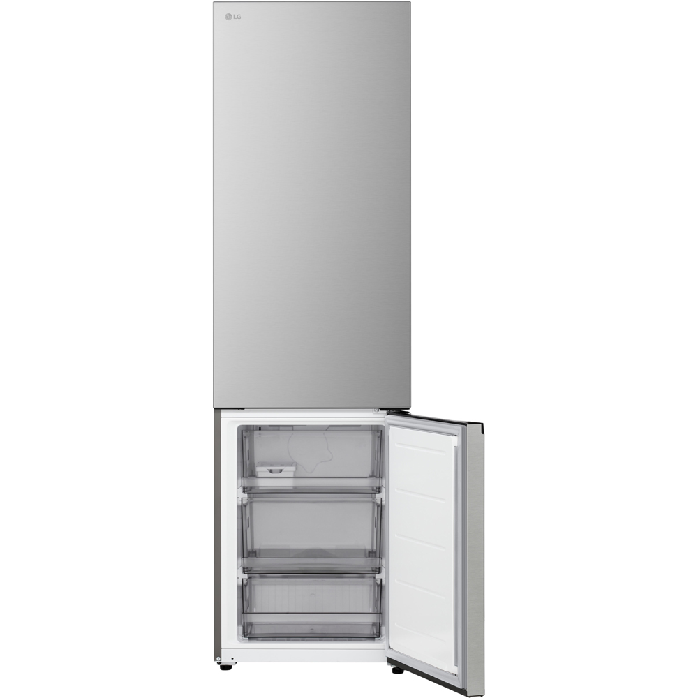 Combina frigorifica LG GBBS322APY, No Frost, 375 l, H 203 cm, Clasa A, ThinQ, argintiu