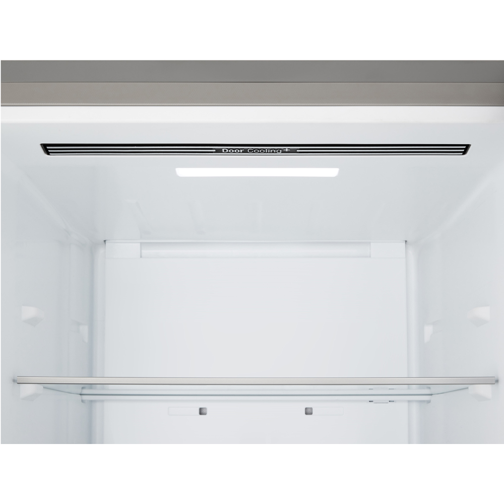 Combina frigorifica LG GBBS322APY, No Frost, 375 l, H 203 cm, Clasa A, ThinQ, argintiu