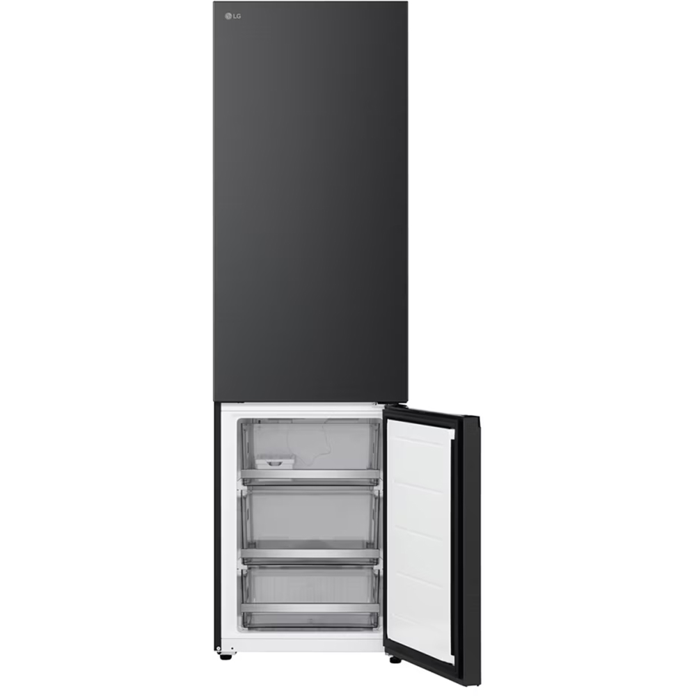 Combina frigorifica LG GBBS726AEV, No Frost, 375 l, H 203 cm, Clasa A, ThinQ, negru