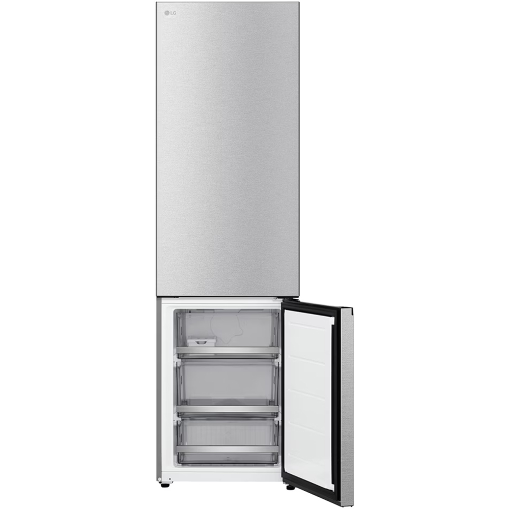 Combina frigorifica LG GBBS726AMB, No Frost, 375 l, H 203 cm, Clasa A, ThinQ, argintiu