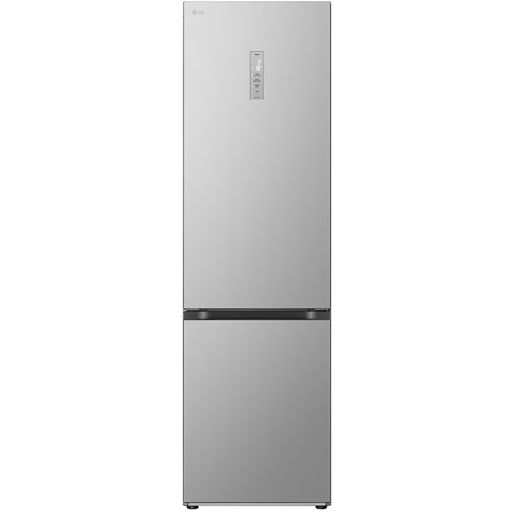Combina frigorifica LG GBBS727CPY, No Frost, 375 l, H 203 cm, Clasa C, ThinQ, argintiu