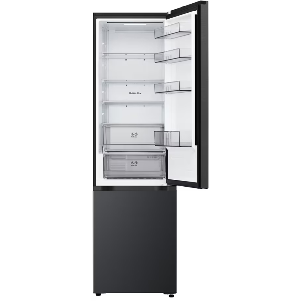 Combina frigorifica LG GBBSJ20EEP, No Frost, 375 l, H 203 cm, Clasa E, ThinQ, negru
