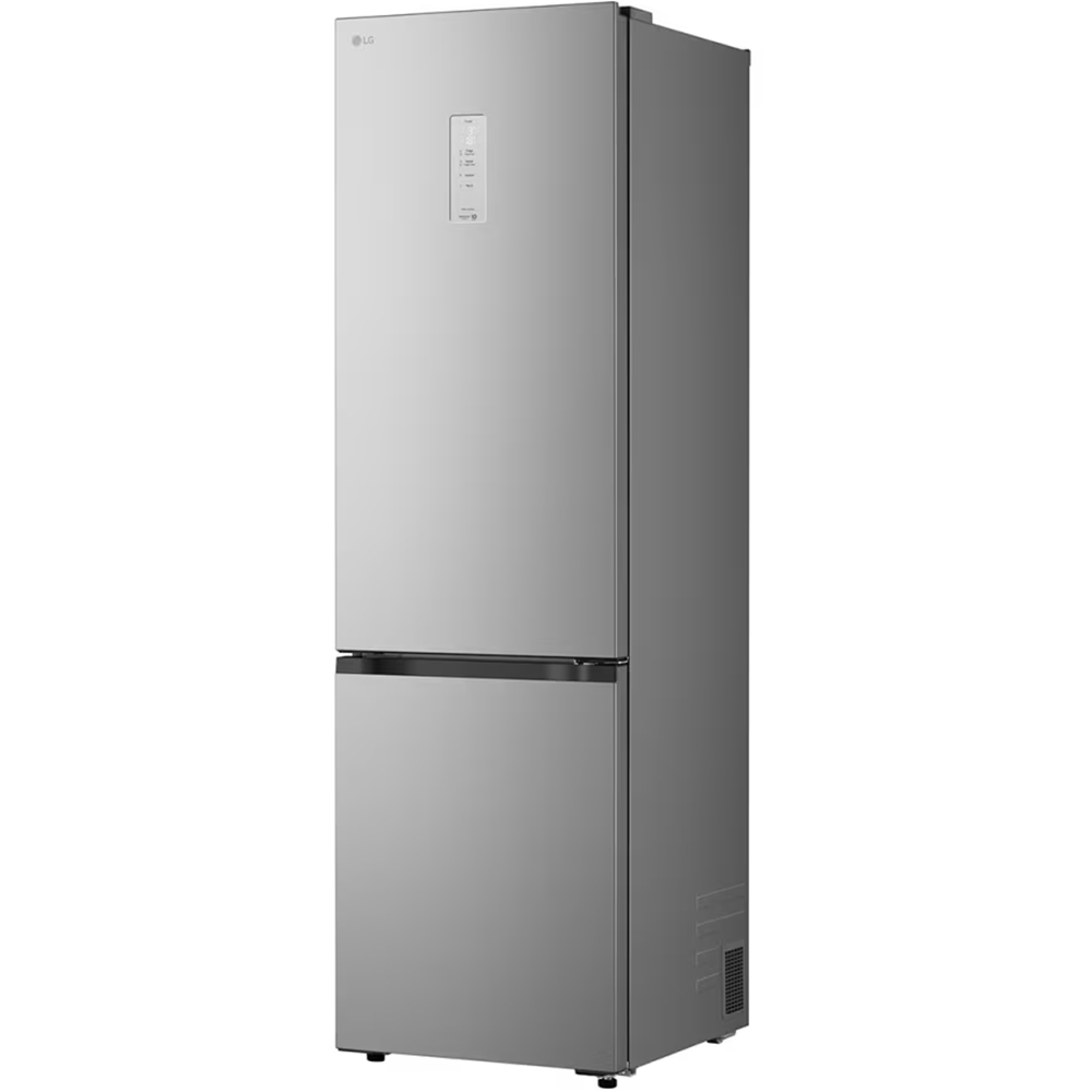 Combina frigorifica LG GBBSJ21EPY, No Frost, 375 l, H 203 cm, Clasa E, ThinQ, argintiu