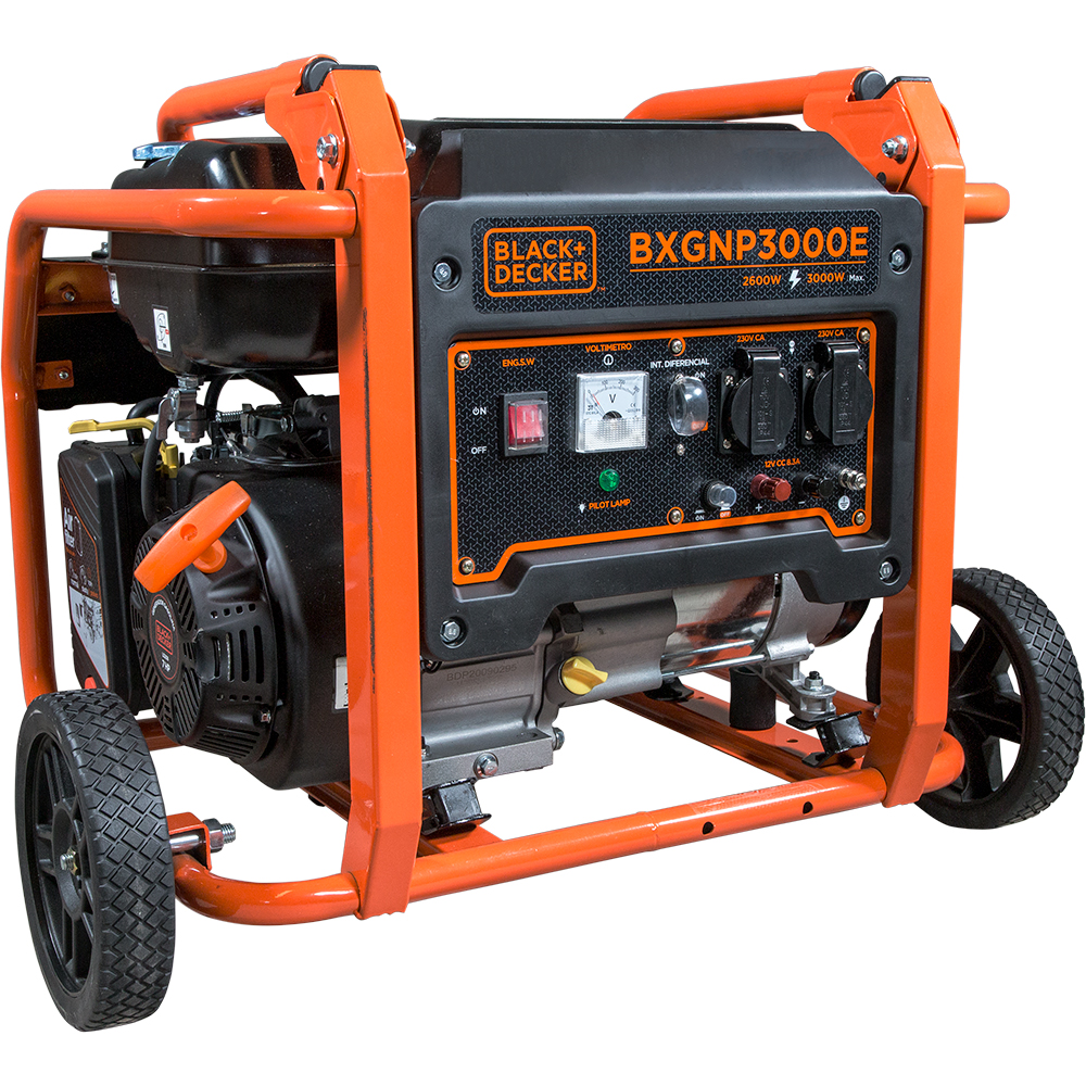 Generator electric BLACK DECKER BXGNP3000E, 3000W, 4 timpi, benzina, autonomie 11h
