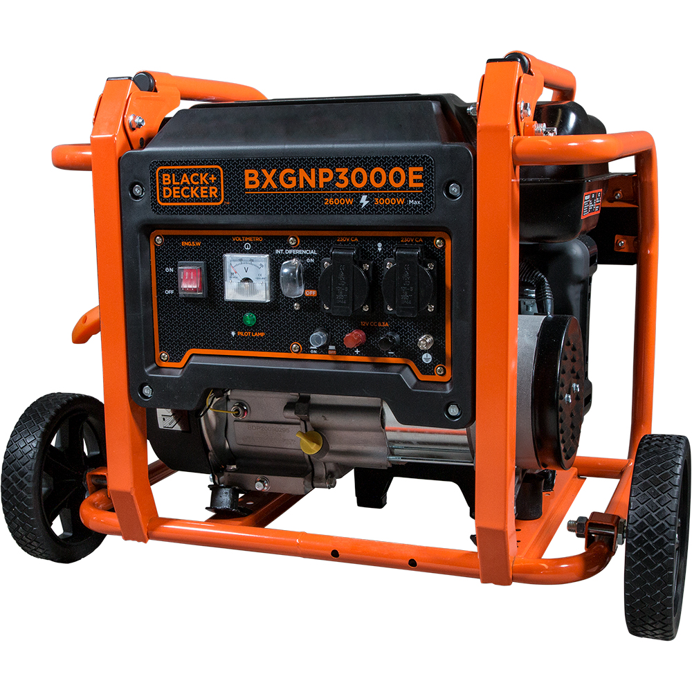 Generator electric BLACK DECKER BXGNP3000E, 3000W, 4 timpi, benzina, autonomie 11h