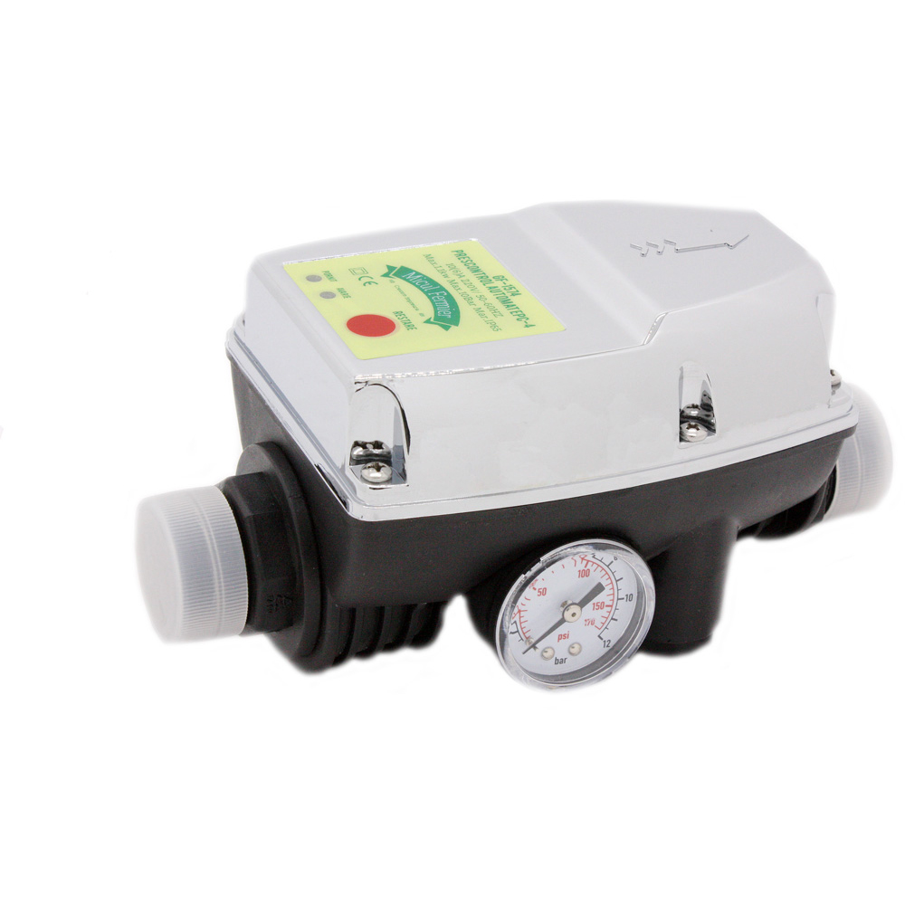 Presostat automat MICUL FERMIER M2, 1", plastic, alb