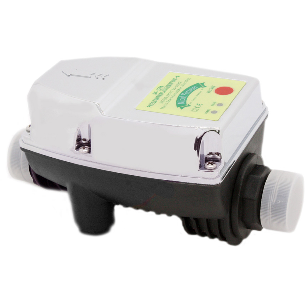 Presostat automat MICUL FERMIER M2, 1", plastic, alb
